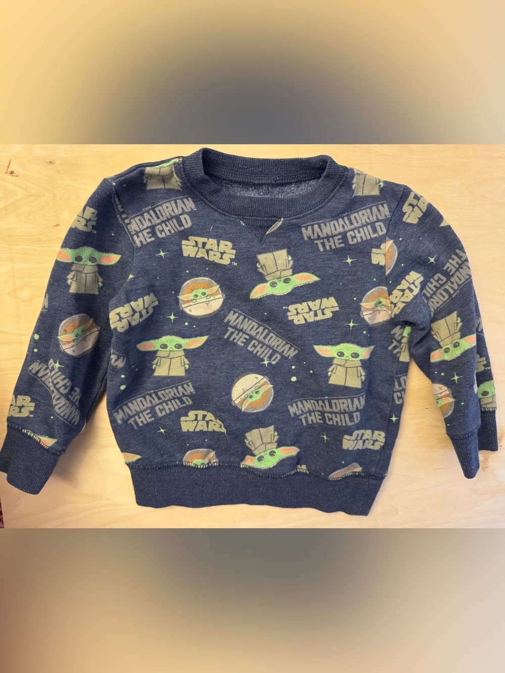 jumping beans Navy Star Wars The Child (Mandalorian) Print Sweatshirt